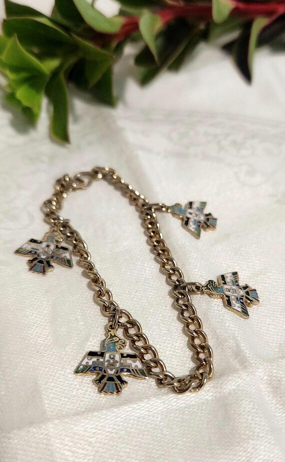 Vintage Silvertone Indigenous/Native American-The… - image 5