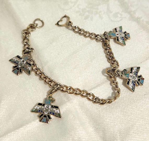 Vintage Silvertone Indigenous/Native American-The… - image 1