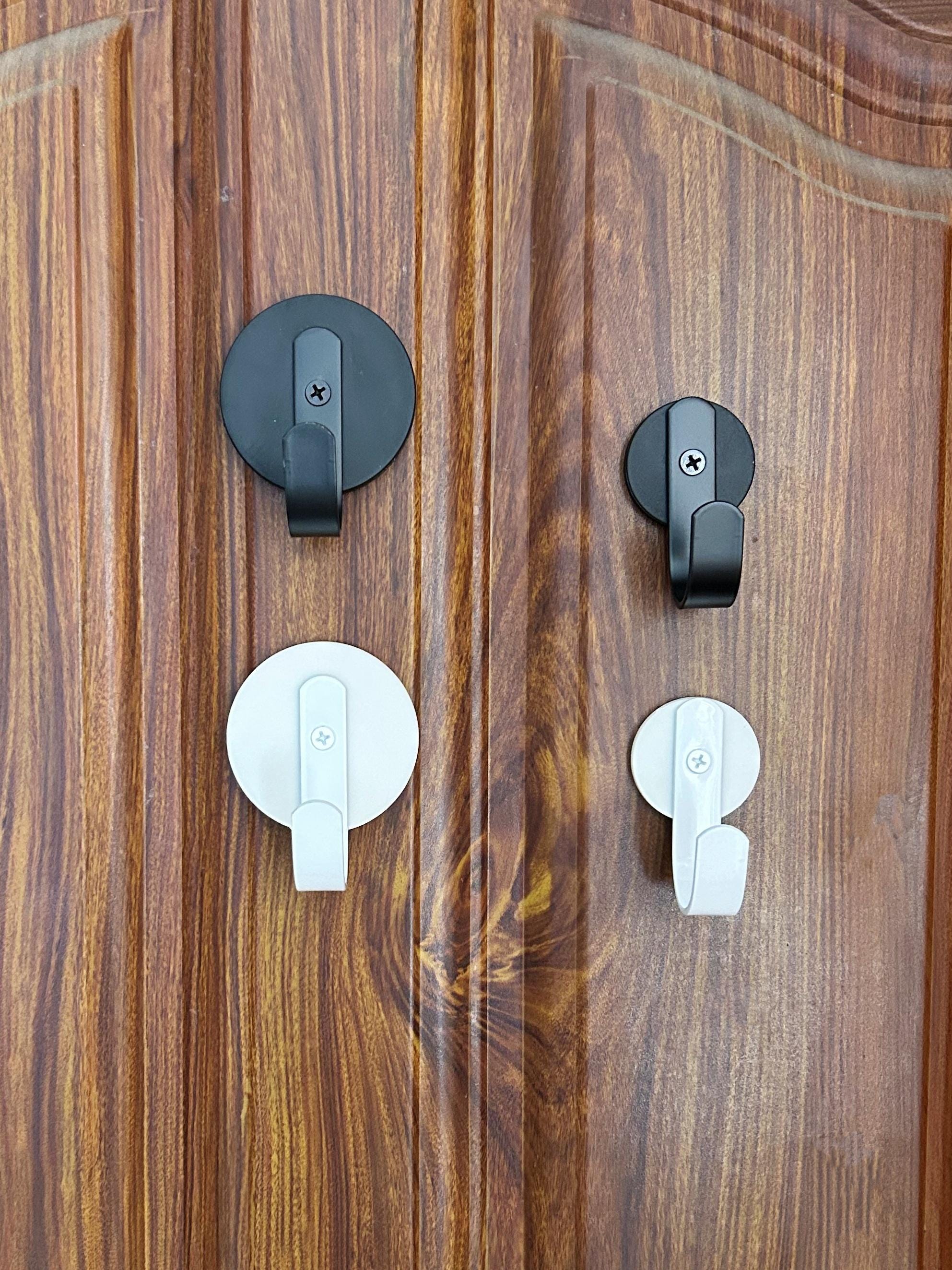 Ganci Appendiabiti In Legno, Portasciugamani, 4 Ganci Appendiabiti A Forma Di J Da 155 Mm Ganci Portasciugamani Da Parete Migliorati 88473260
