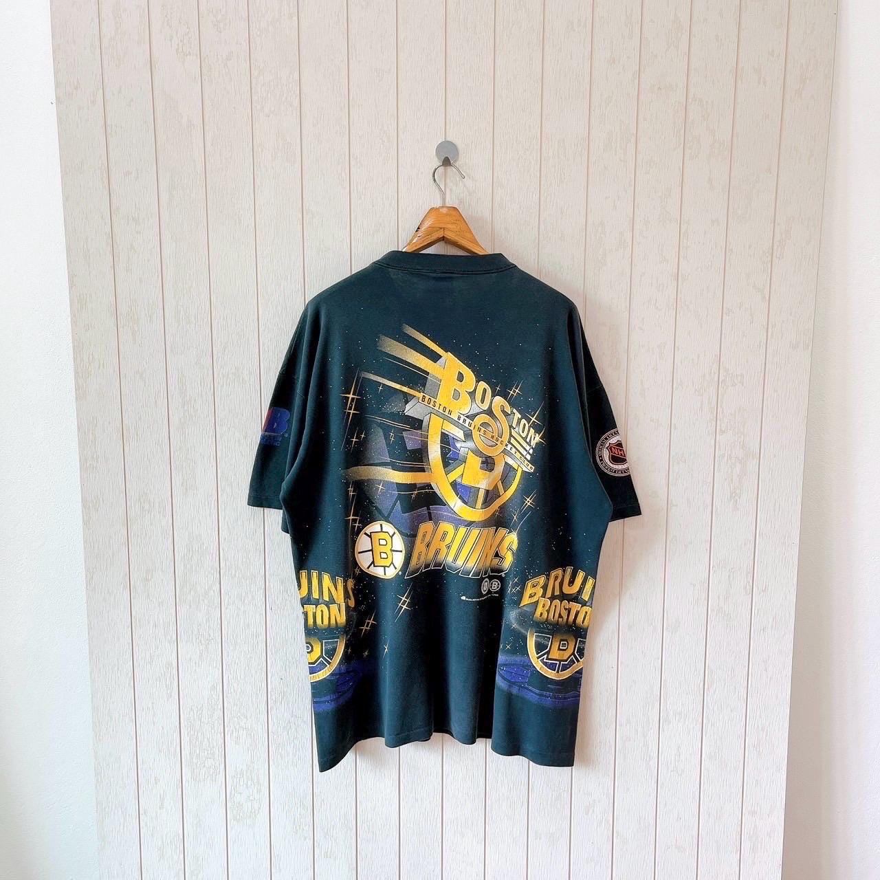 Vintage 90s Boston Bruins T-shirt - NHL -bulletin Athletic/ Size 