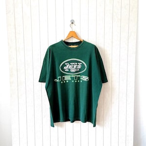 Vintage 90s New York Jets t-shirt/ vintage NFL football t-shirt/ size XL