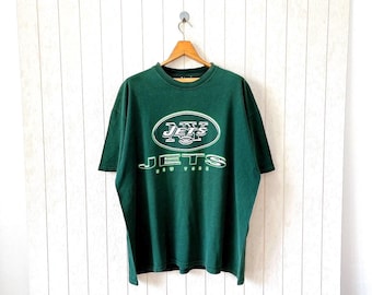 Vintage 90's New York Jets Salem Sports T-shirt Men's Size XXL - Etsy
