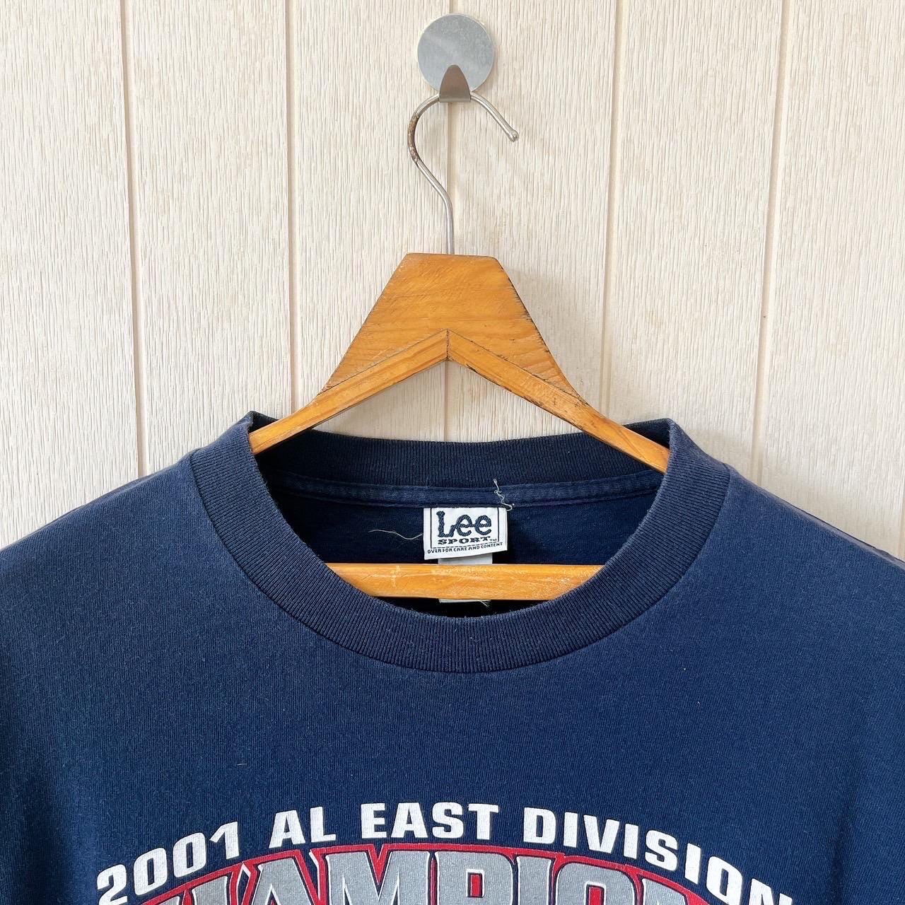 Vintage 2001 NY Yankees T-shirt - Lee Sport MLB - Size L - Etsy