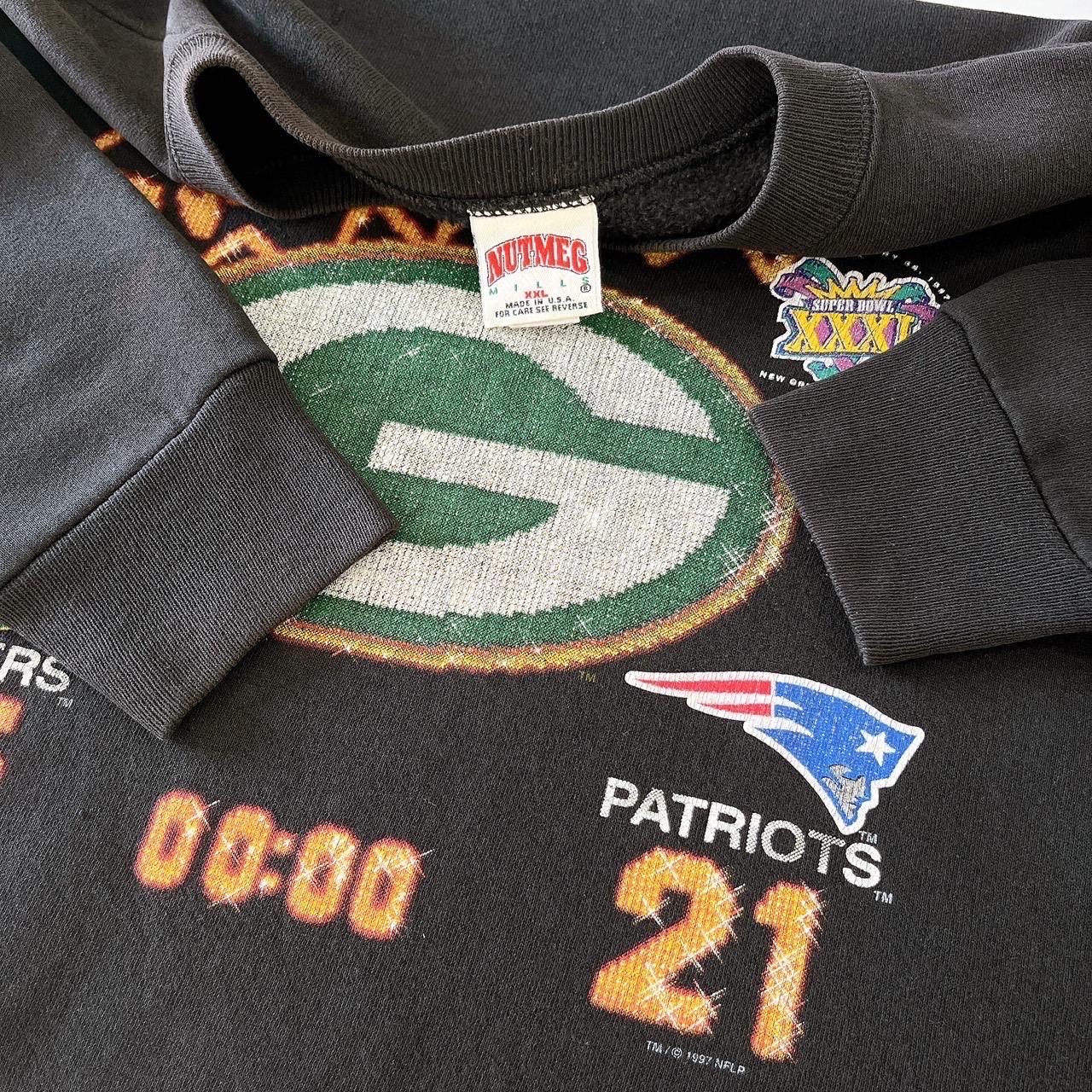 Vintage 90s Green Bay Packers Sweatshirt: Nutmeg Mills NFL XXL 