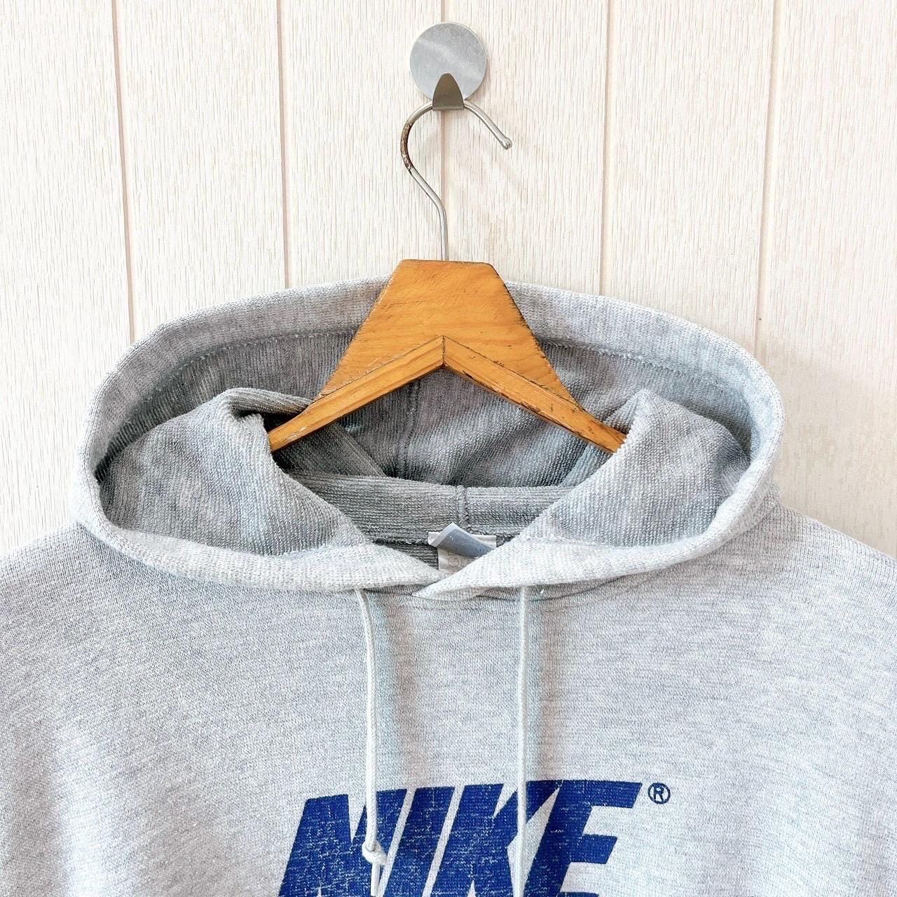 90s NIKEパーカー 希少】90s NIKE ナイキ パーカー 白タグ USA製 ボーイズXL - メルカリ