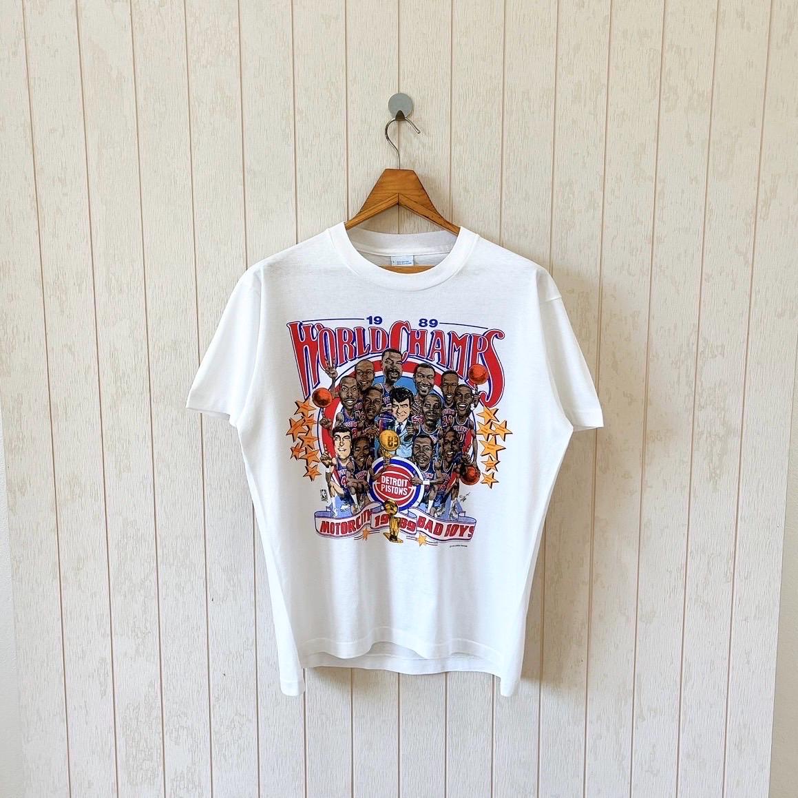 ヴィンテージ 80年代 デトロイト ピストンズ Tシャツ：セーラム NBA T  