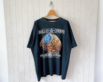 COWBOYS / Vintage Dallas Cowboys Tee / Proper Vintage / Distressed