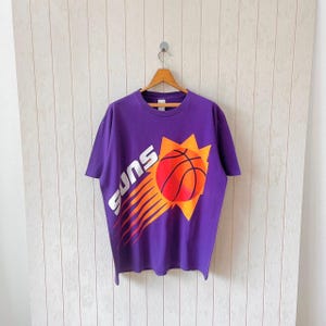 Vintage 90s Phoenix Suns T-Shirt: Salem NBA Tee, Made in USA, XL
