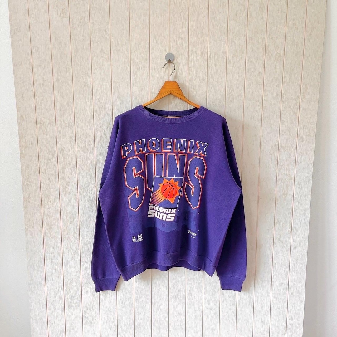 Vintage 1990s Phoenix Suns Sweatshirt - NBA Purple - Artex