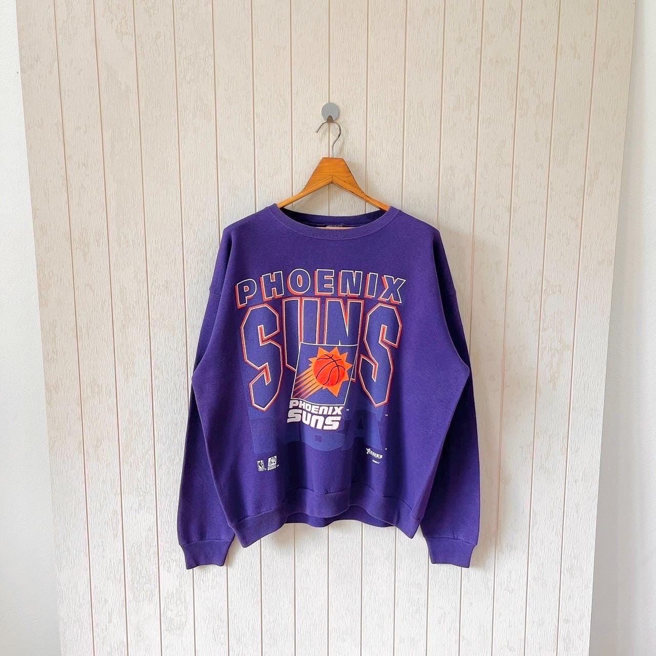 Vintage 1990s Phoenix Suns Sweatshirt - NBA Purple - Artex