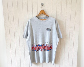 Vintage 90s Philadelphia 76ers T-Shirt - Delta Gray NBA Tee - XL
