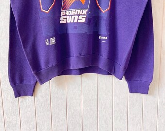 Vintage 1990s Phoenix Suns Sweatshirt - NBA Purple - Artex