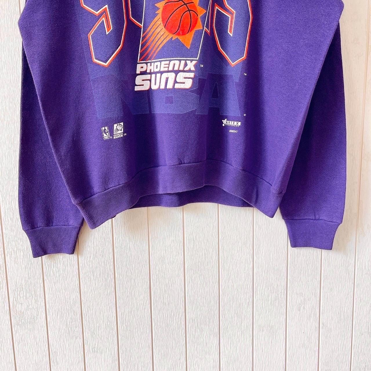 Vintage 1990s Phoenix Suns Sweatshirt - NBA Purple - Artex
