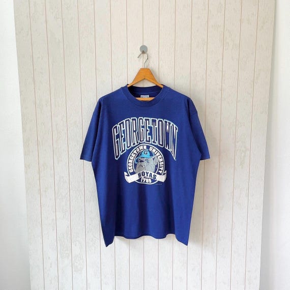 Vintage 1990s Georgetown Hoyas T-shirt/ Hanes USA/ Size XL - Etsy
