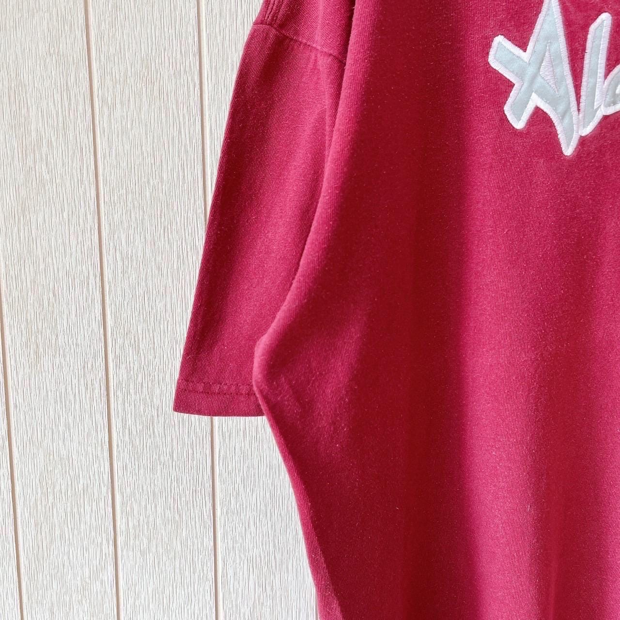 90年代ヴィンテージ アラバマ クリムゾンタイド 刺繍Tシャツ (XL 