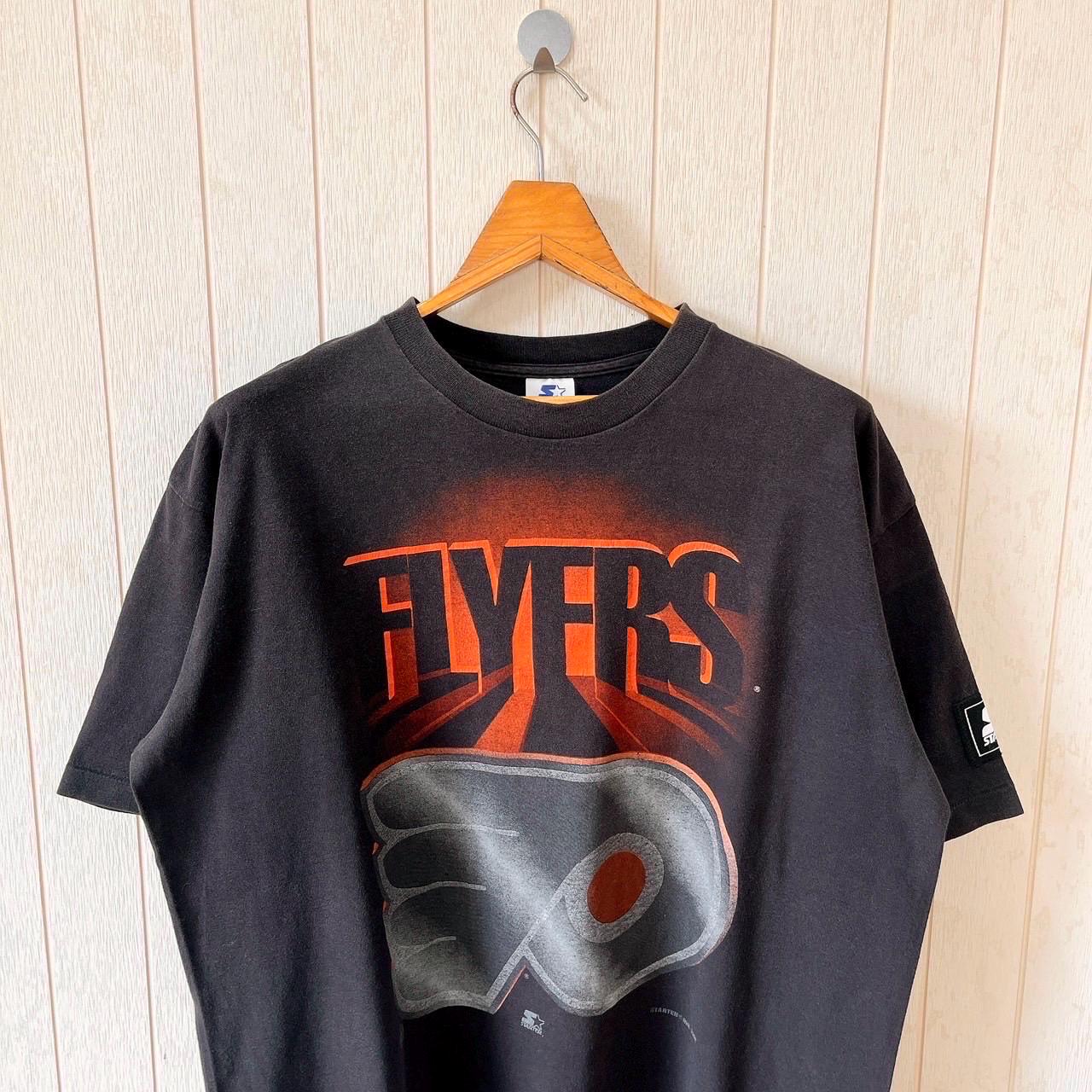 Vintage 90s Philadelphia Flyers T-shirt: Starter NHL Tee, Made in