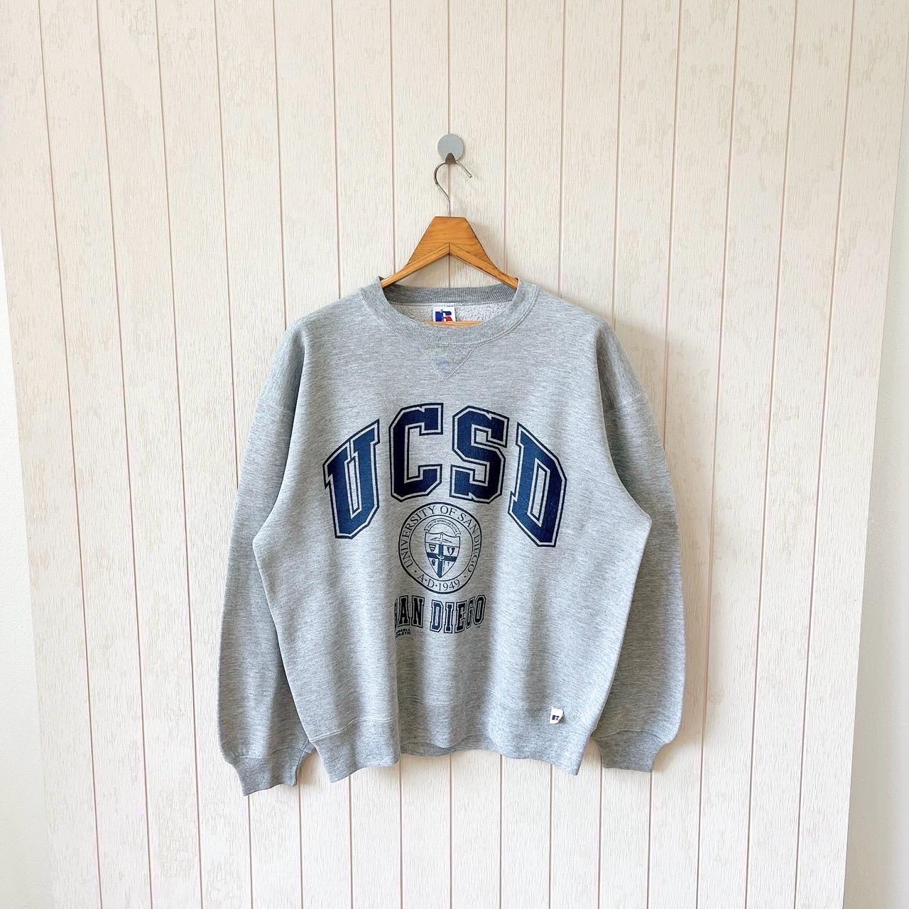 Vintage 90s UCSD Russell Sweatshirt - Made in USA - Size L - Etsy