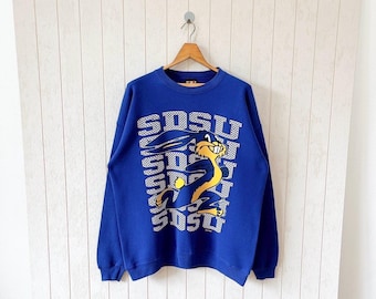 Vintage 1990s South Dakota State Sweatshirt/ SDSU/ TSI/ size XL