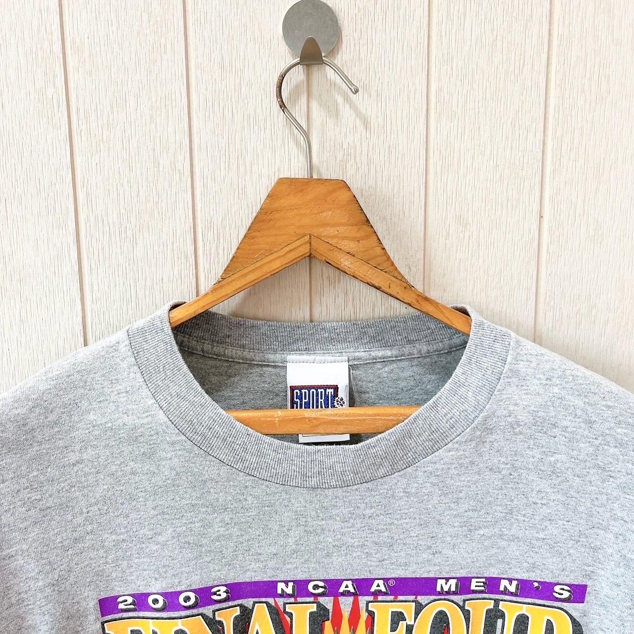 Vintage 2003 NCAA Final Four T-shirt: Syracuse, Kansas, Texas 