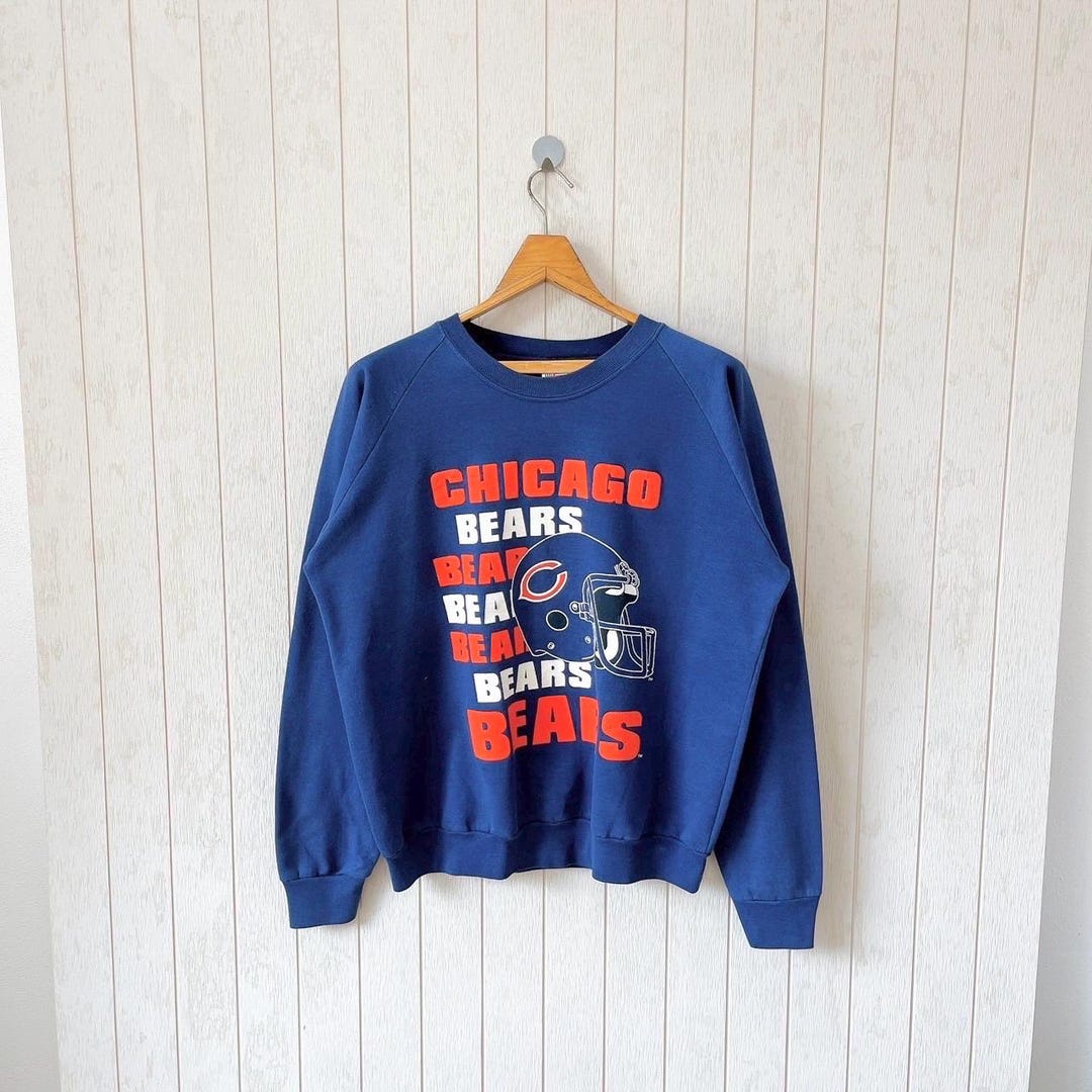 Maillot de football vintage vintage années 90 NFL Chicago Bears logo 7