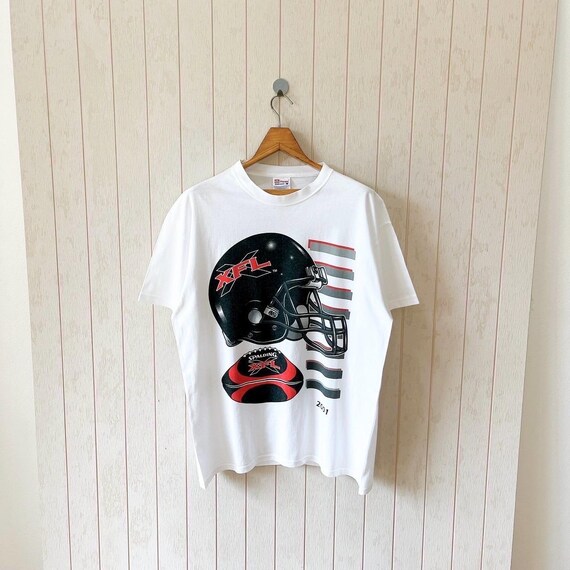 Vintage 2001 XFL Football Tour T-shirt - Hanes Size L - Etsy Israel
