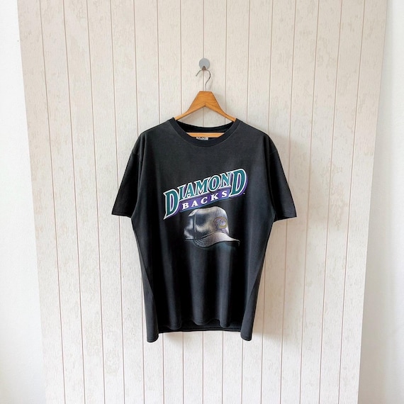 AREA OF DIAMOND 4　BLACK　Tシャツ　Lサイズ Vintage 1990s Arizona Diamondbacks T-shirt - MLB - Lee Sport/ Size