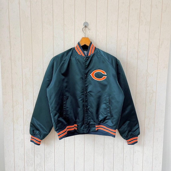 Vintage 90s Chicago Bears Bomber Jacket - Chalk Line NFL - Size M Vintage 90s Chicago Bears Bomber Jacket - Chalk Line NFL - Size M