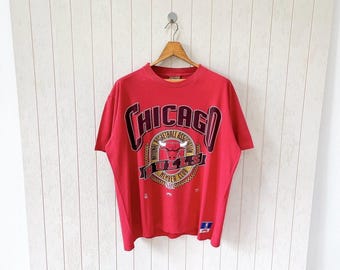 ヴィンテージ シカゴ ブルズ NBA ヒップホップ ラン DMC L T シャツ