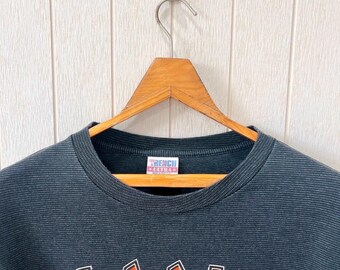 Vintage 90s San Francisco Giants T-shirt: MLB Black Tee, XL - Etsy