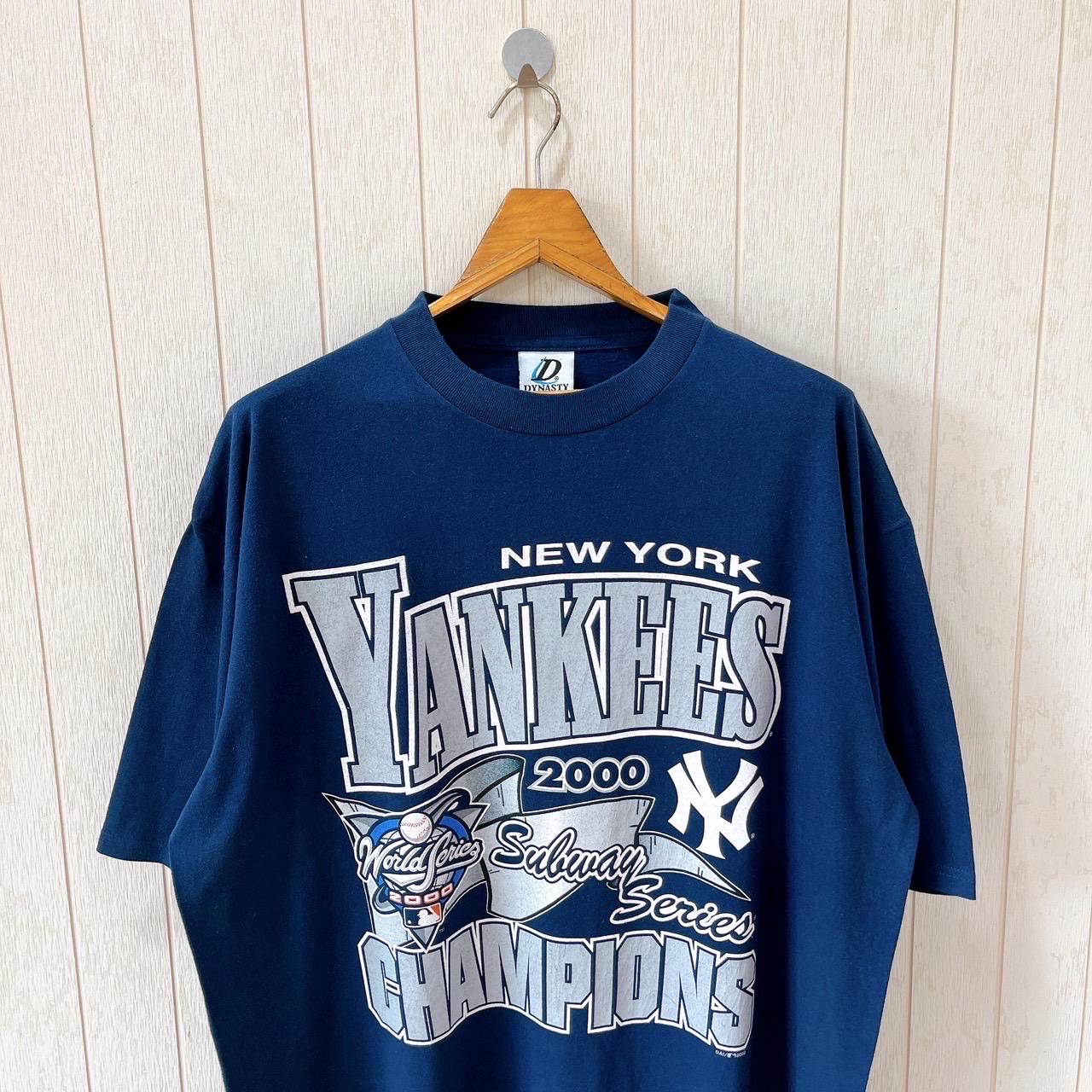 Vintage 2000s New York Yankees T-shirt - MLB - Dynasty/ Size XL - Etsy