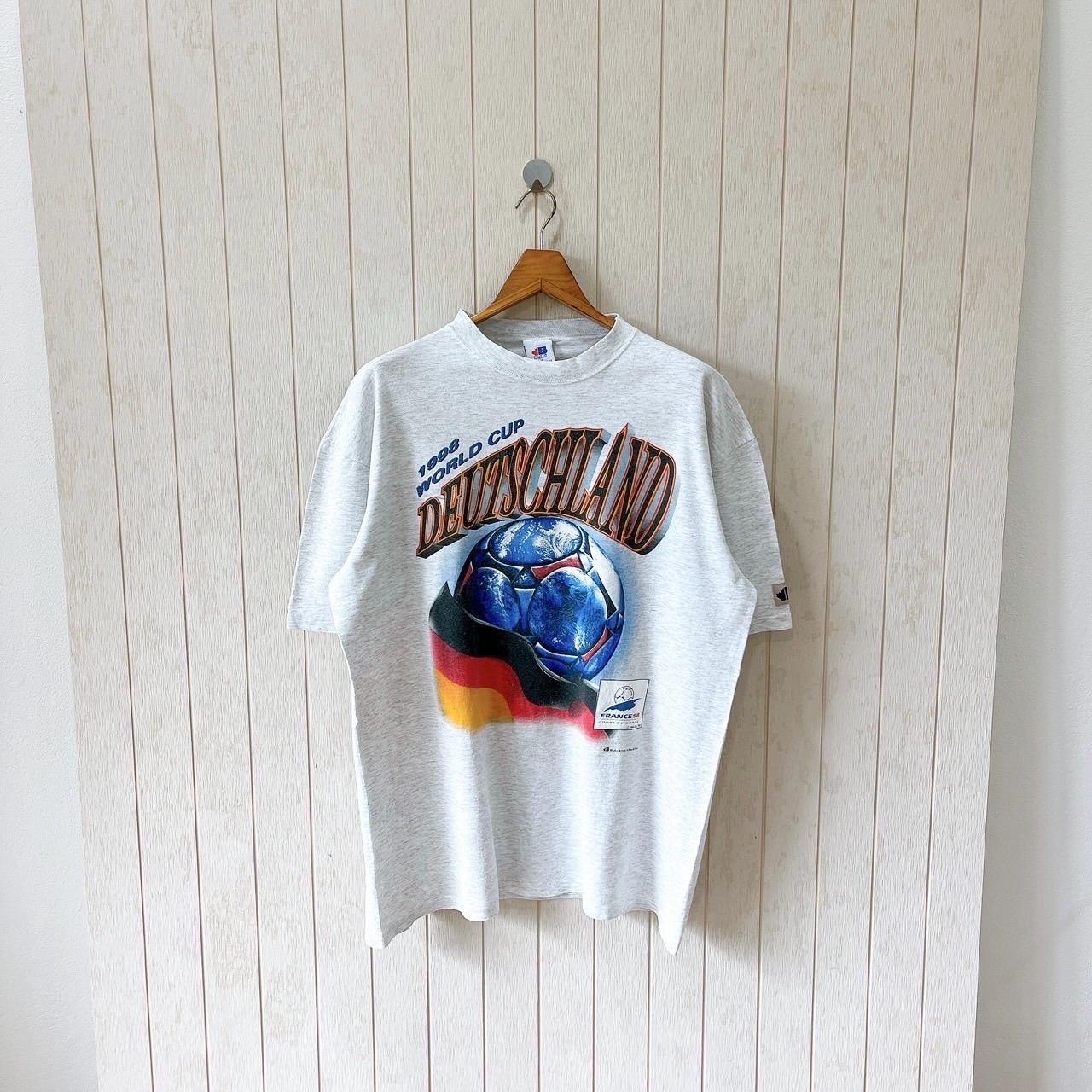 Vintage 90s World Cup T-shirt: Germany Soccer, Bulletin Athletic