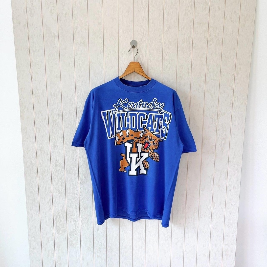 Vintage 1990s Kentucky Wildcats T-shirt/ Jerzees USA/ Size XL