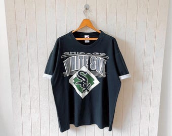 Vintage 90er Jahre Chicago White Sox T-Shirt: Artex MLB Sportswear, XL