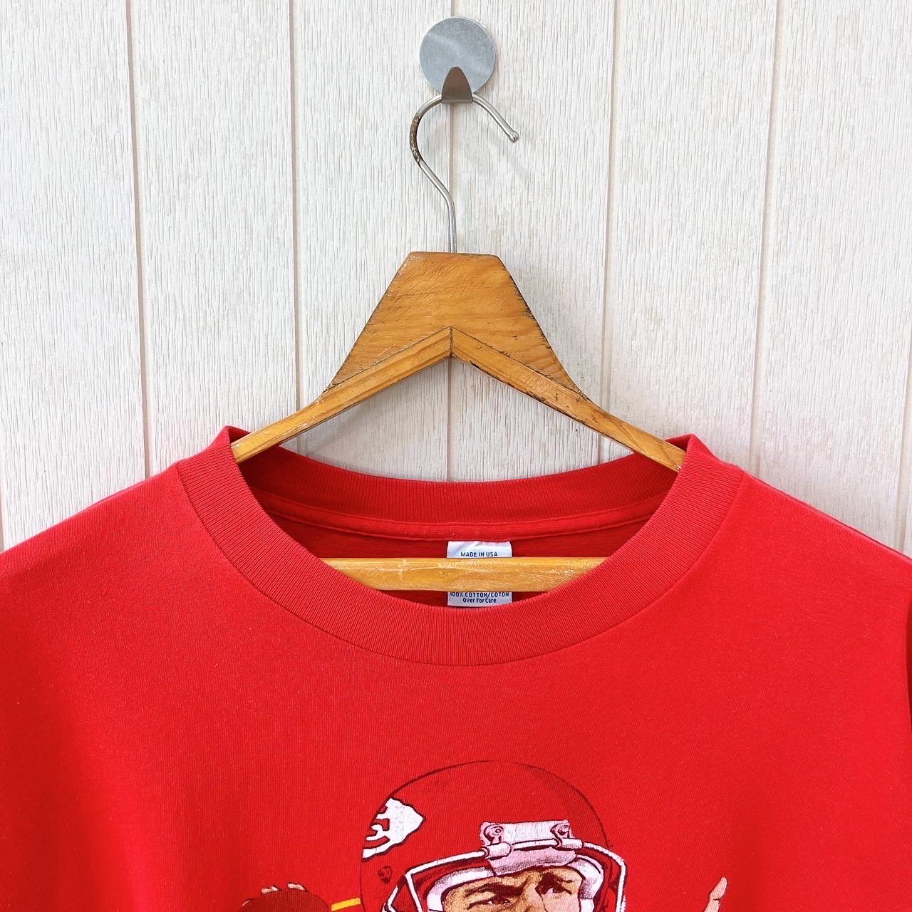 90年代ヴィンテージ カンザスシティ・チーフス Tシャツ：ジョー 