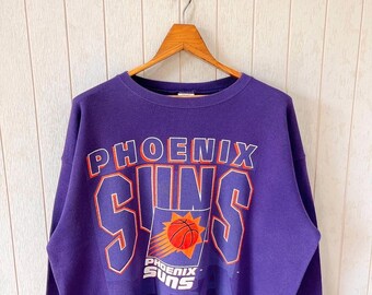 Vintage 1990s Phoenix Suns Sweatshirt - NBA Purple - Artex