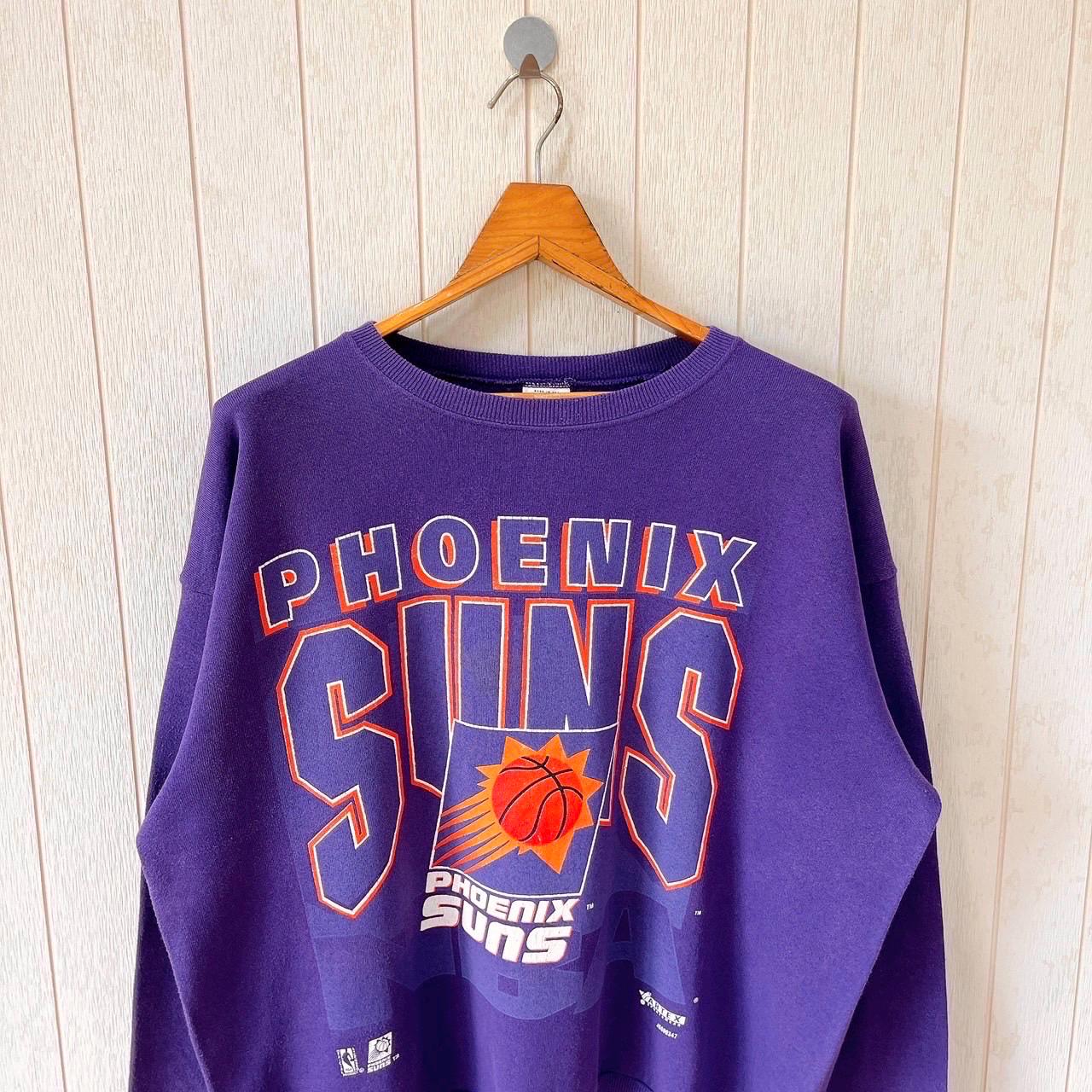 トップス Artisuns SUNSCHEIN DESIGNS 90s USA sweat Vintage 1990s Phoenix Suns Sweatshirt - NBA Purple - Artex