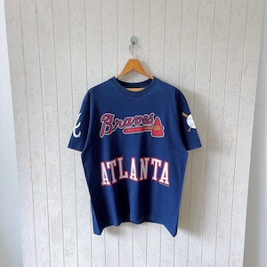 Vintage 90s Atlanta Braves t-shirt/ vintage 1997 Braves MLB t-shirt/ vintage Pro player made in USA t-shirt/ size L