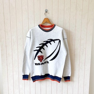 Vintage 90s Chicago Bears sweatshirt/ vintage Bears NFL sweatshirt/ vintage Legends embroidery sweatshirt/ size M