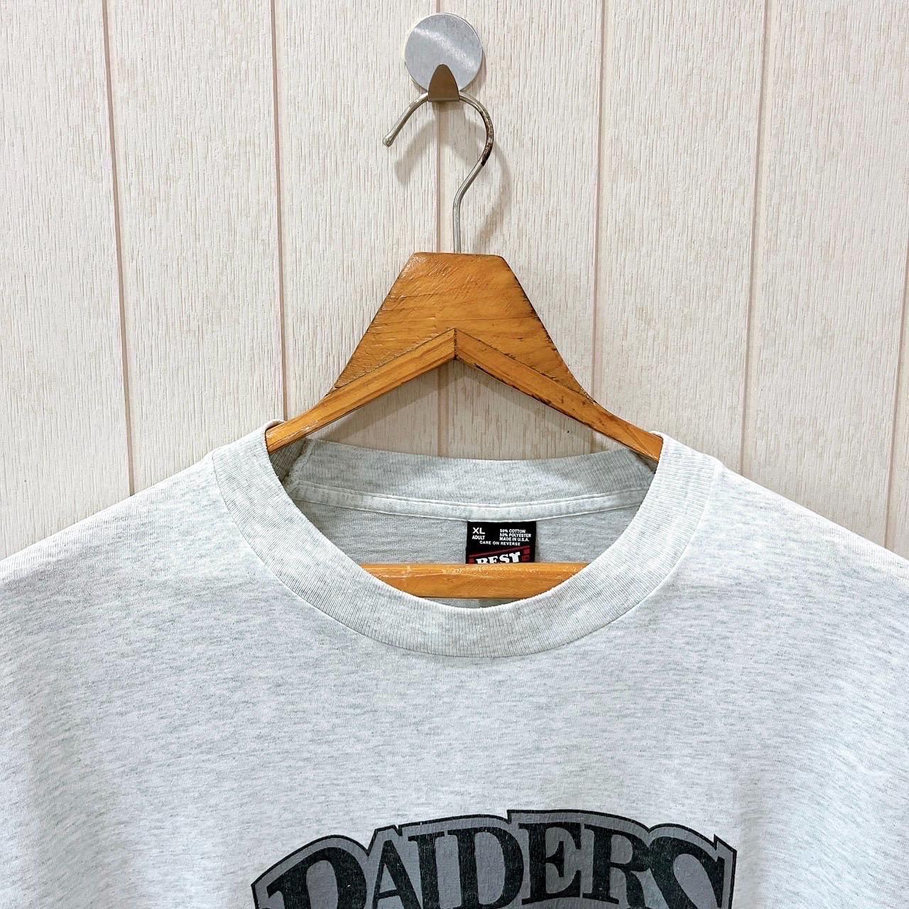 Vintage 90s Oakland Raiders T-shirt - Fruit of the Loom USA - Size
