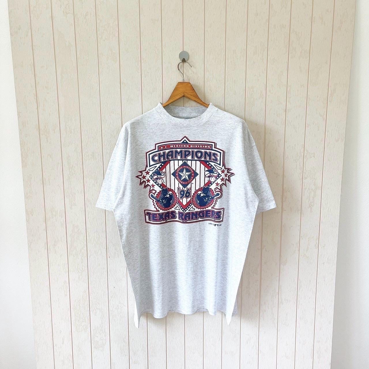 ダイナスティ ベースボールシャツ Vネック ロゴ 刺繍 L 赤 スポーツ