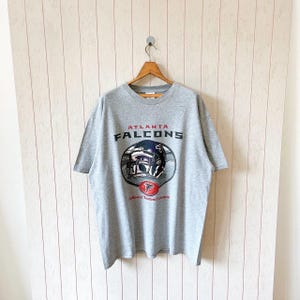 Vintage 00s Atlanta Falcons t-shirt/ vintage 00s Falcons NFL t-shirt/ vintage NFL official t-shirt/ size XL