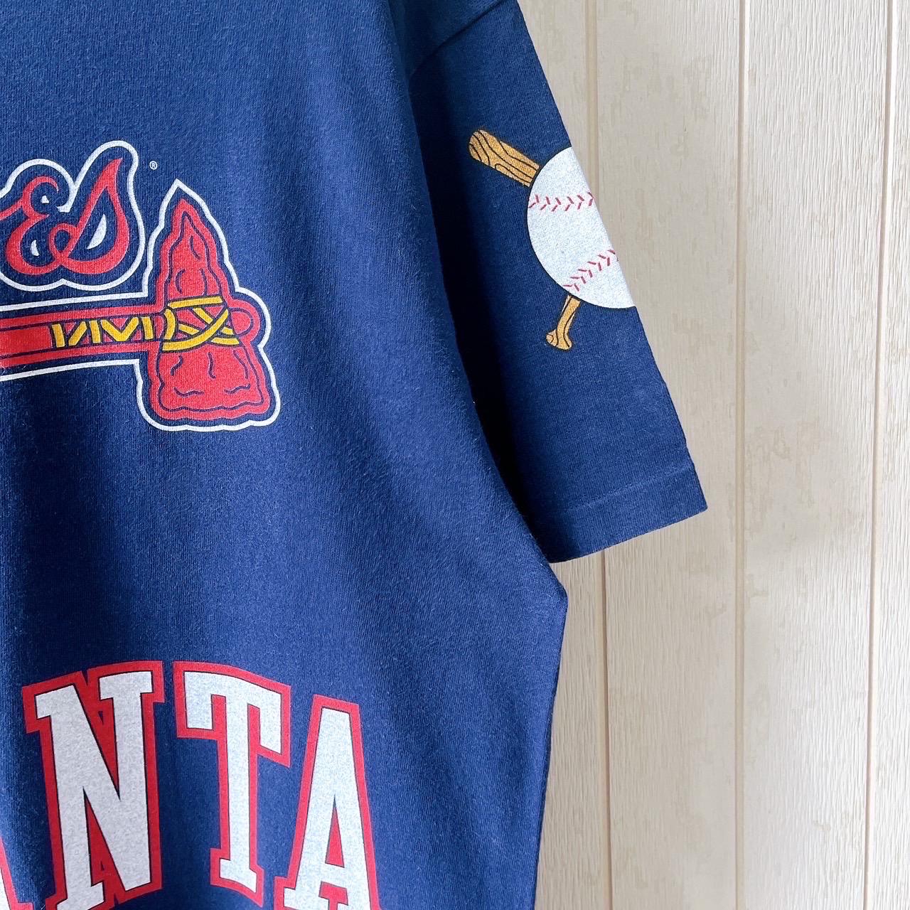 Vintage 90s Atlanta Braves T-shirt: MLB Pro Player Tee, Made in 