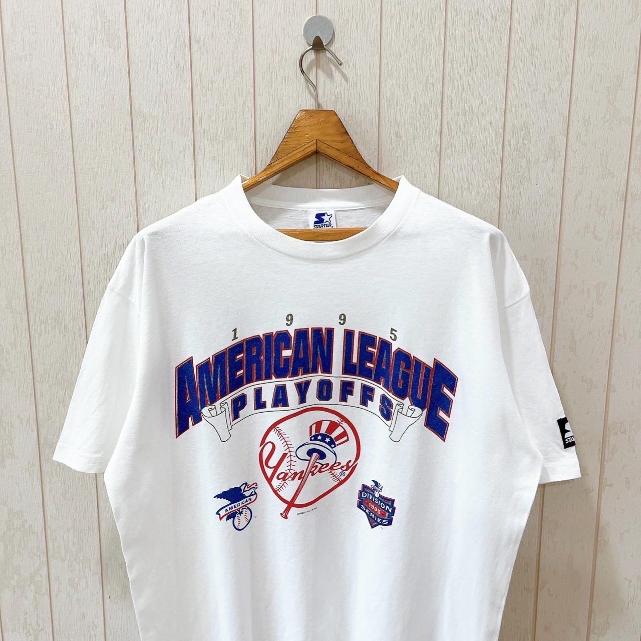 Vintage 90s New York Yankees T-shirt: Starter MLB Tee, Made in USA