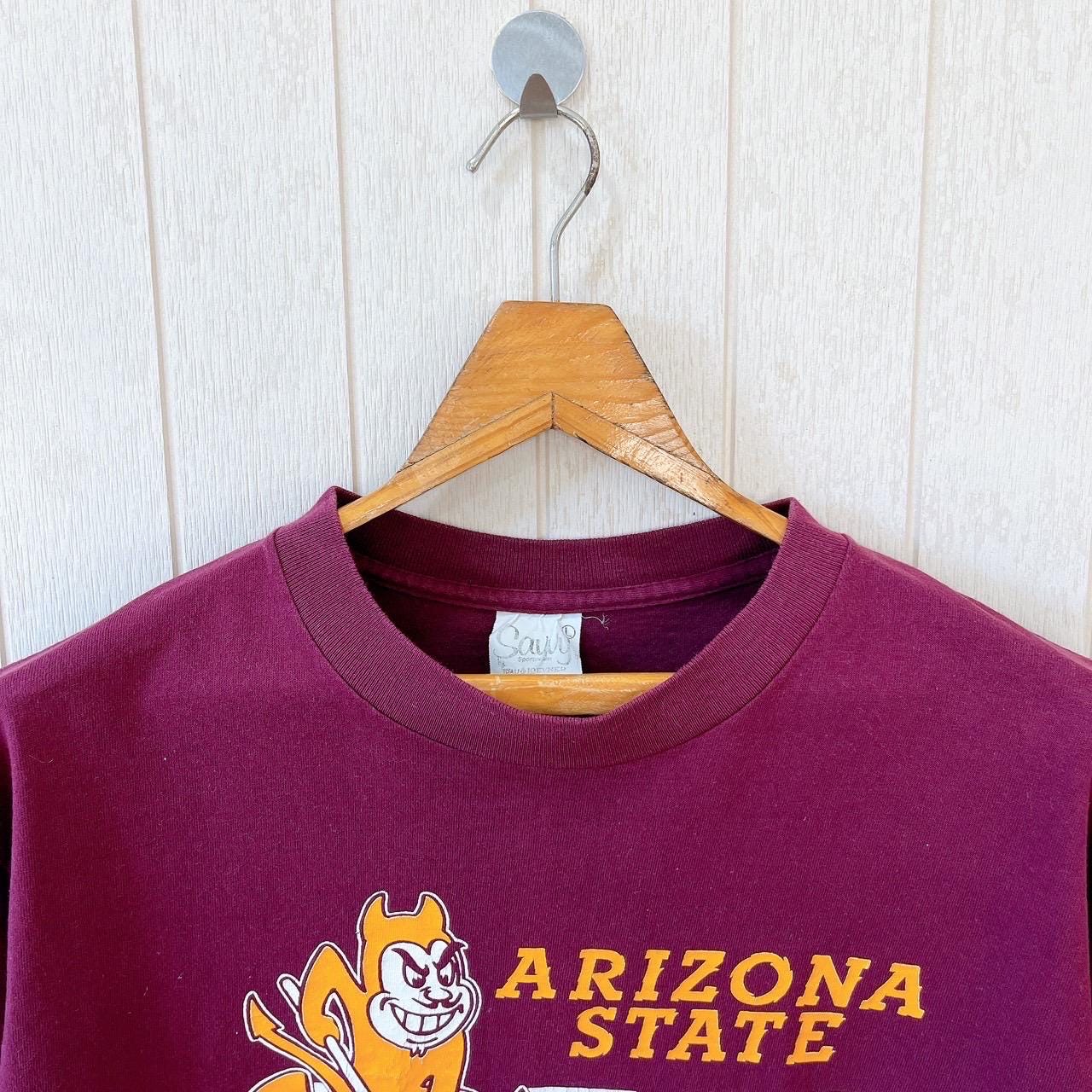 Vintage 1990s Arizona State T-shirt/ ASU Sun Devils/ Savvy