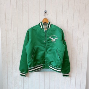 Vintage 90s Philadelphia Eagles jacket/ vintage Eagles NFL jacket/ vintage Starter bomber jacket/ size M