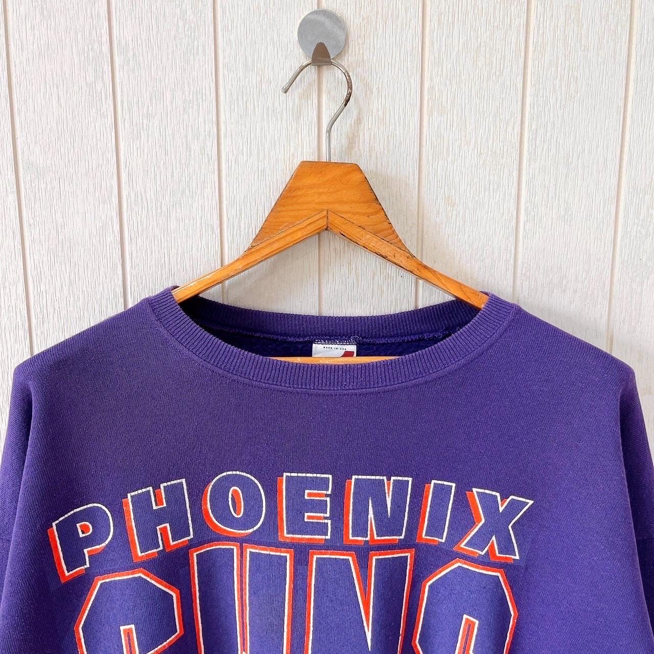 Vintage 1990s Phoenix Suns Sweatshirt - NBA Purple - Artex