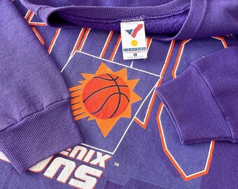 Vintage 1990s Phoenix Suns Sweatshirt - NBA Purple - Artex