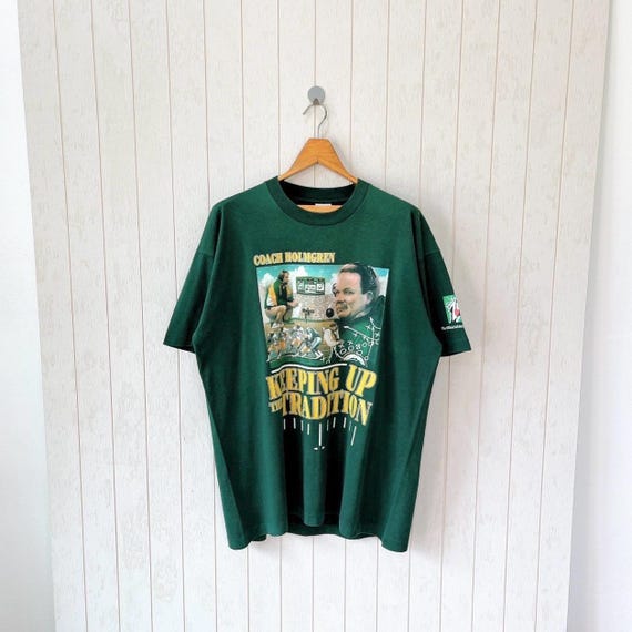 Vintage 1990s Green Bay Packers T-shirt/ NFL/ Coach Holmgren