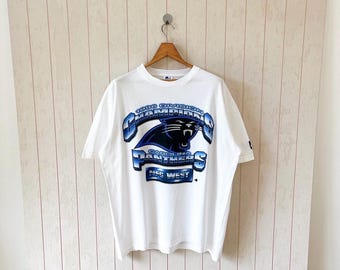Vintage 90s Carolina Panthers T-shirt: Starter NFL Tee, Size L - Etsy