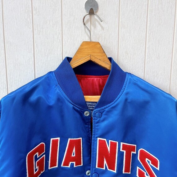 Vintage 90s New York Giants Starter Bomber Jacket (size L) - Etsy